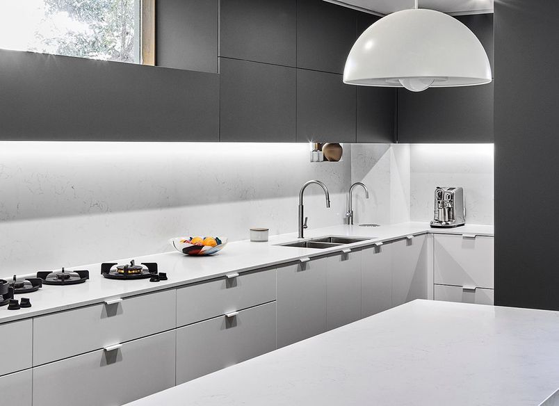 Black & White Kitchen Design – Greenwich
