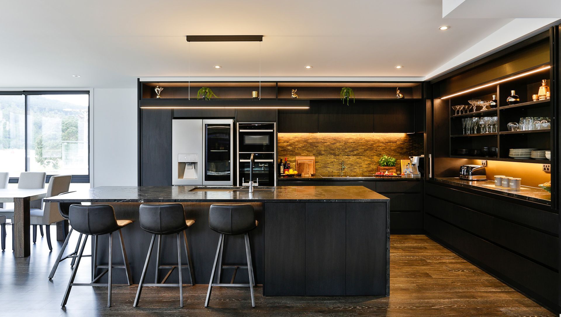 Dark & Moody Black Wilderness banner