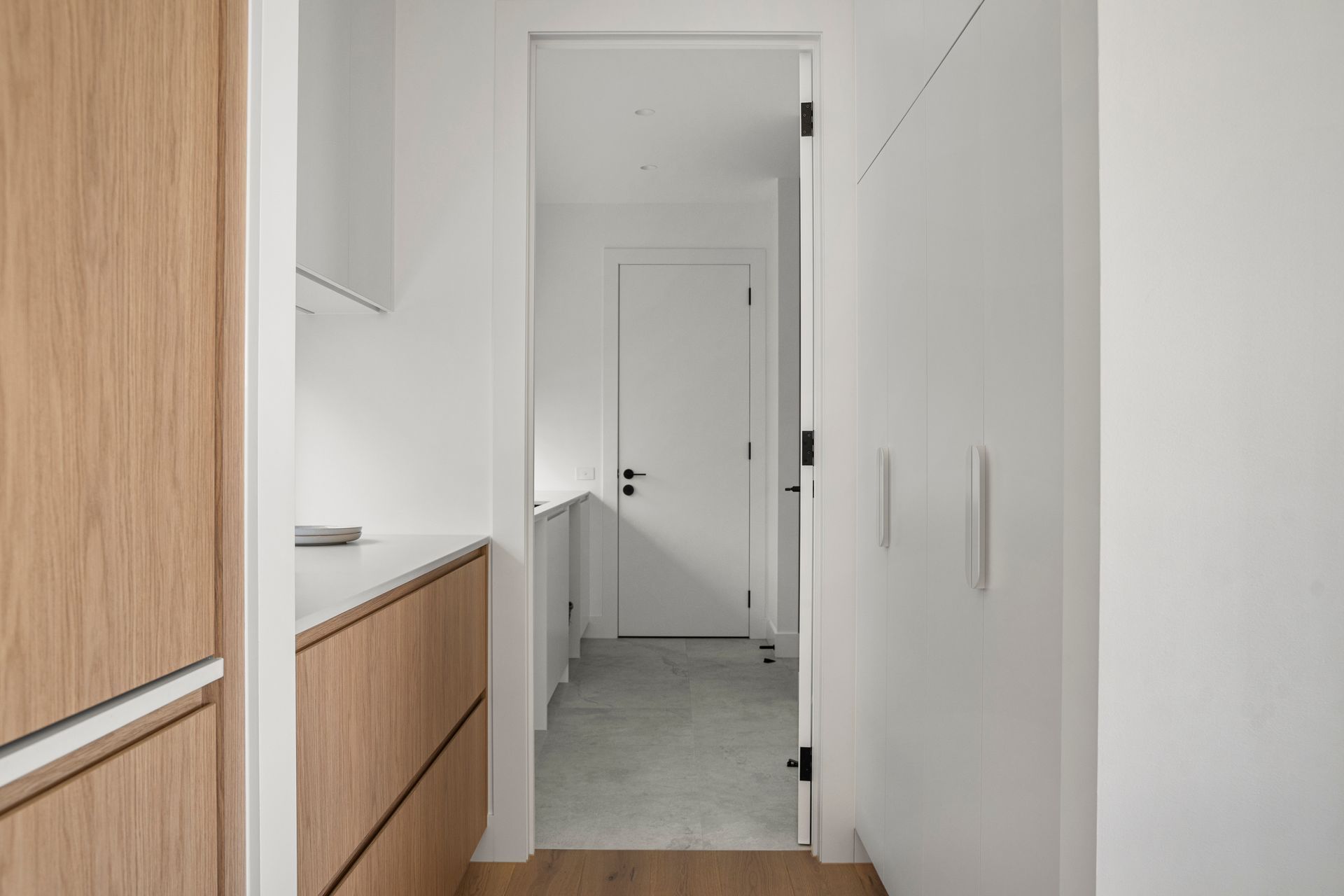 The Pantry - Featuring Ova Handles in Matt White