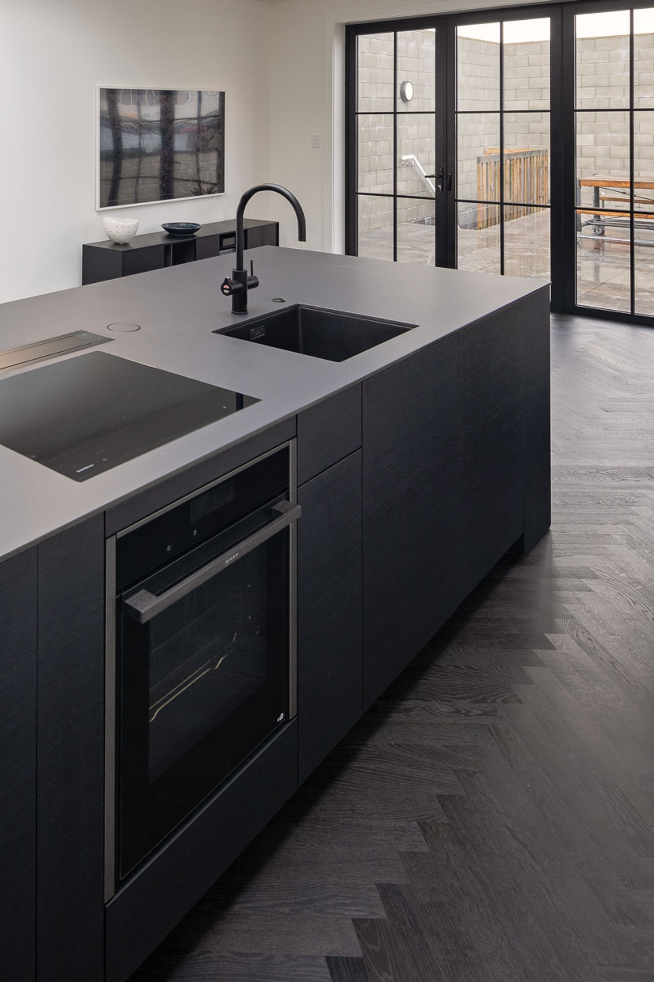 The Island - Herringbone Flooring