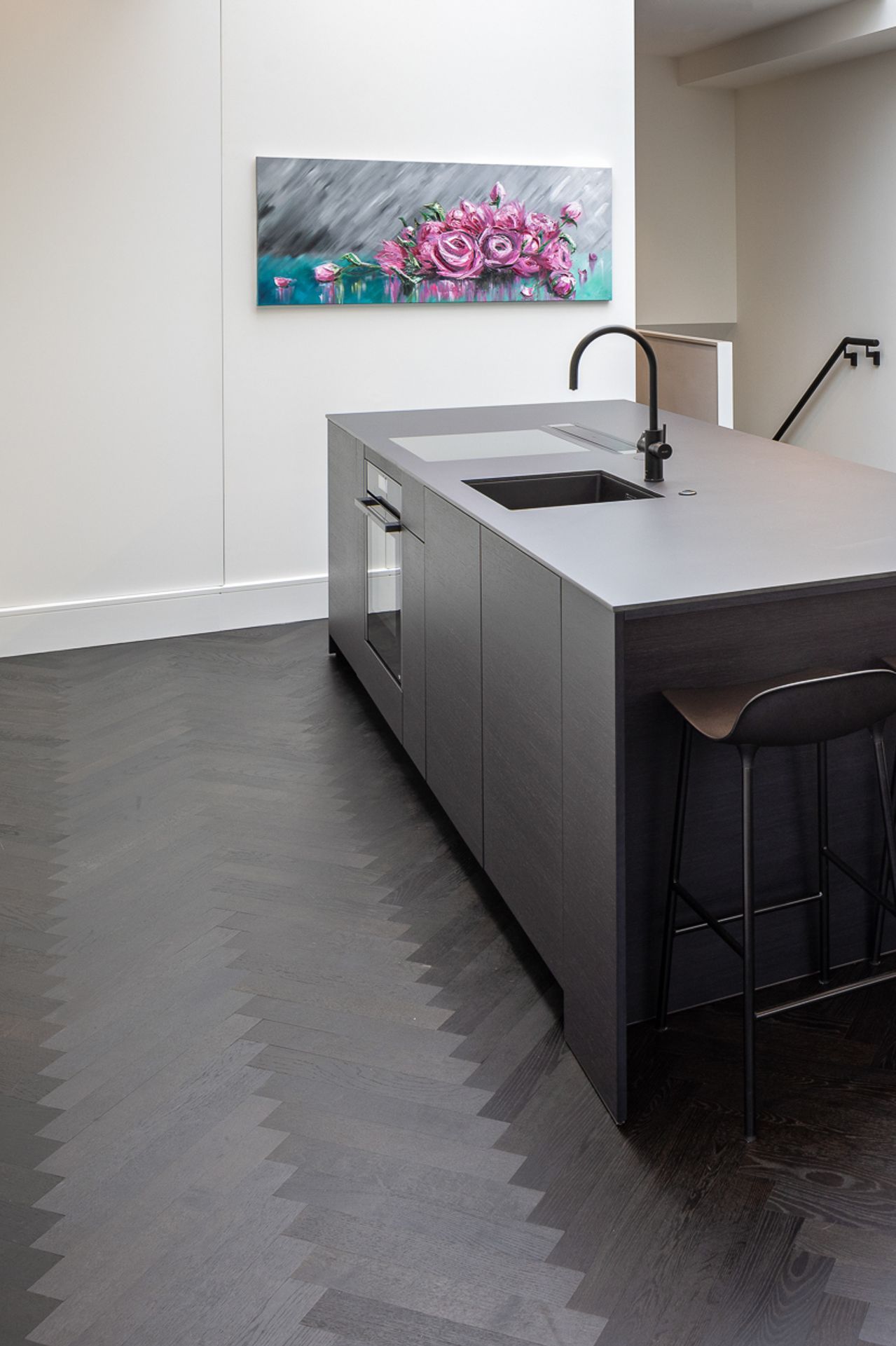 The Island - Herringbone Flooring