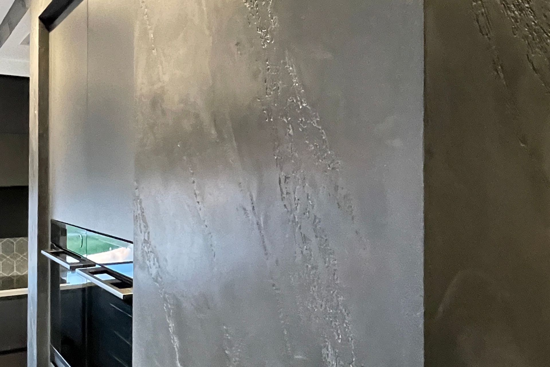 Kitchen area, Split Stone