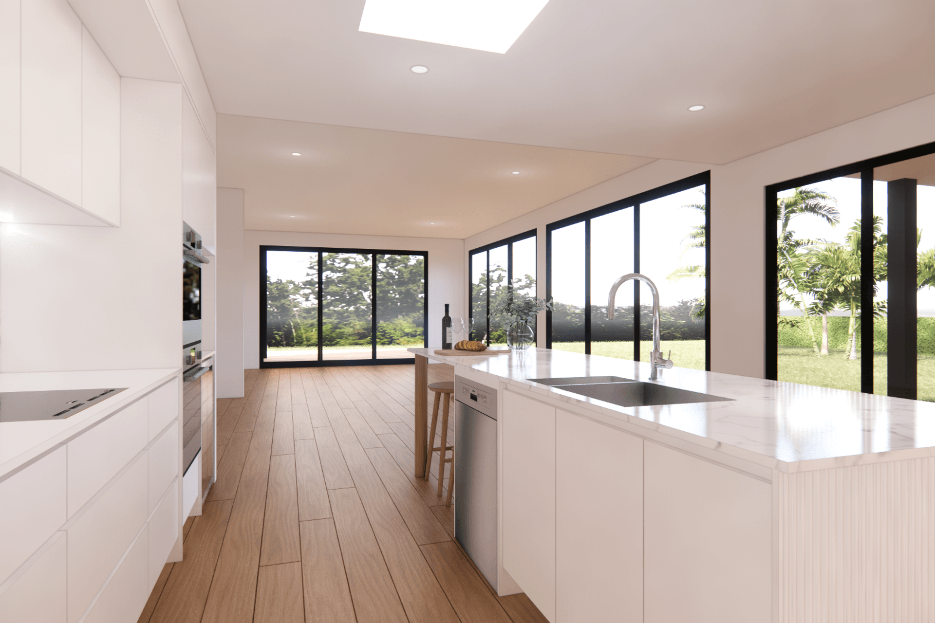 Modern Minimalistic Kitchen