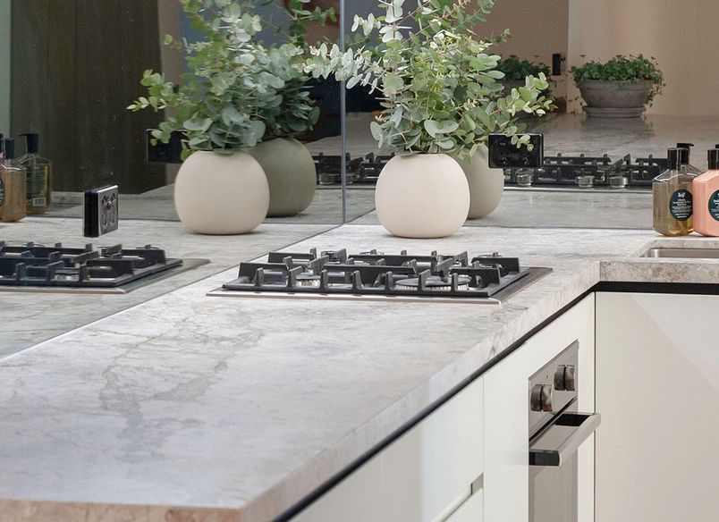 Contemporary Limestone Kitchen, Waterloo