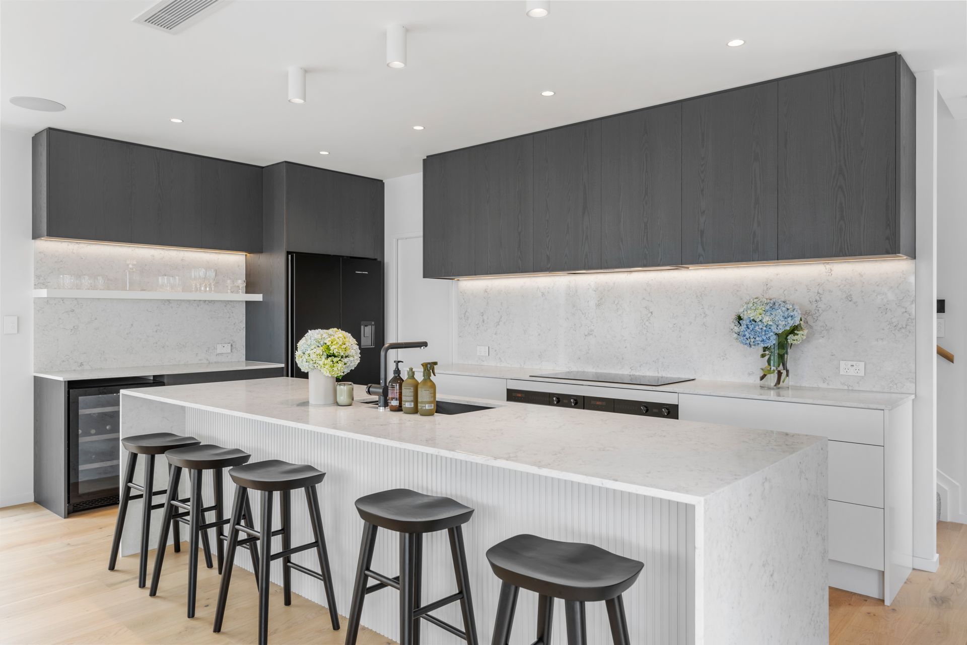 Northcote Kitchen - Mineral Triba Veneer