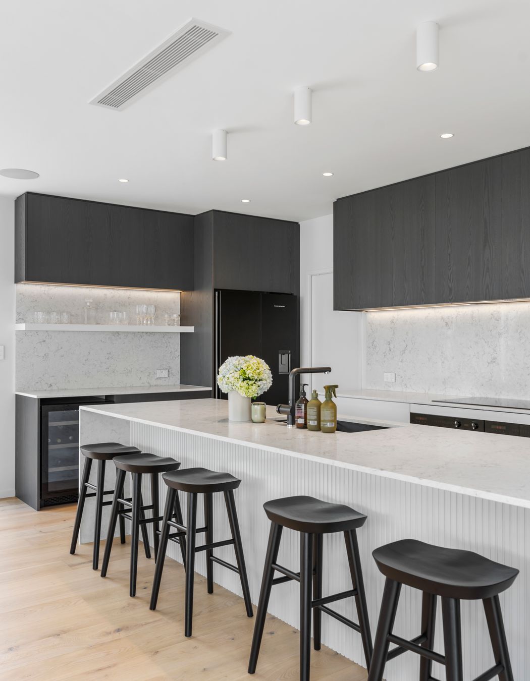 Northcote Kitchen - Mineral Triba Veneer