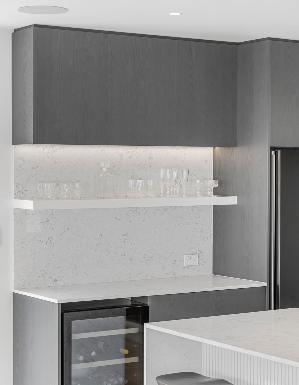 Northcote Kitchen - Mineral Triba Veneer
