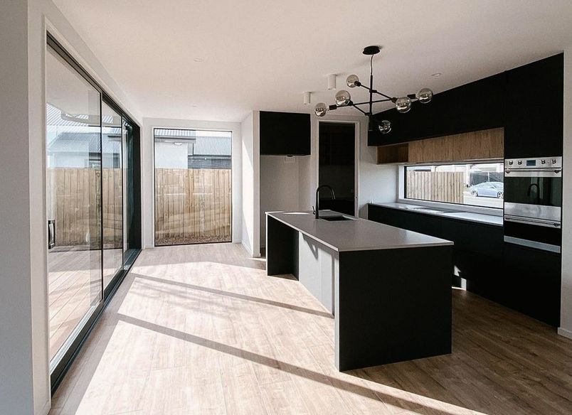 Prestons Park New Build - Textured Polished Plaster