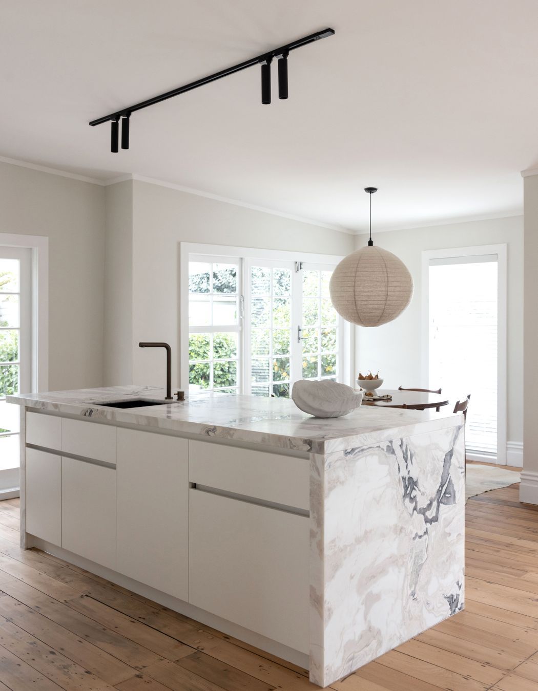 Prime Melamine, Quarter Thorndon Cream. Design by Michael Murray Studio.