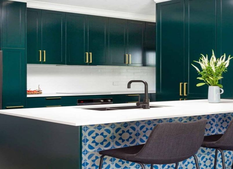 Jade Green Kitchen Design – Hunters Hill