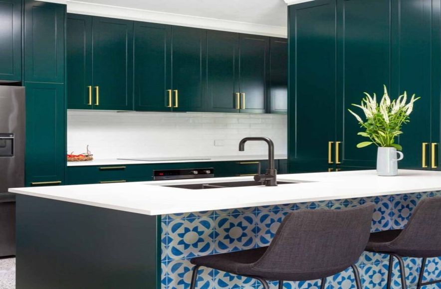 Jade Green Kitchen Design – Hunters Hill