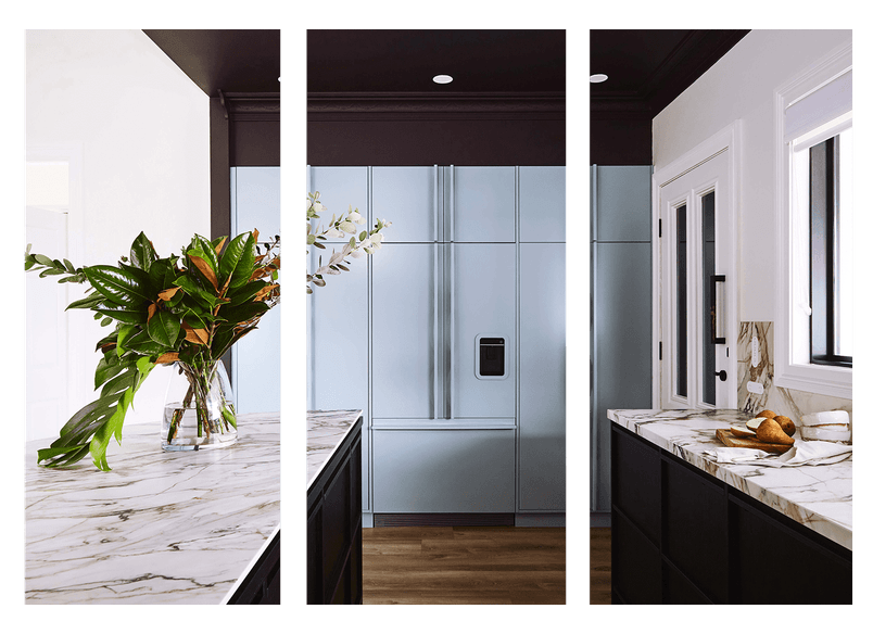 Organic beauty for a sophisticated kitchen