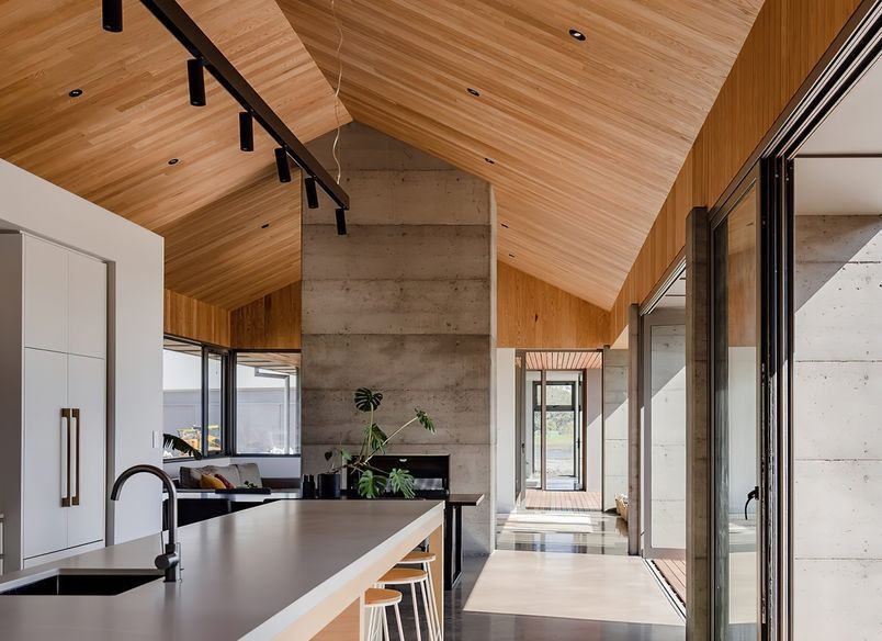 Glacial Oak throughout the Wallaby House