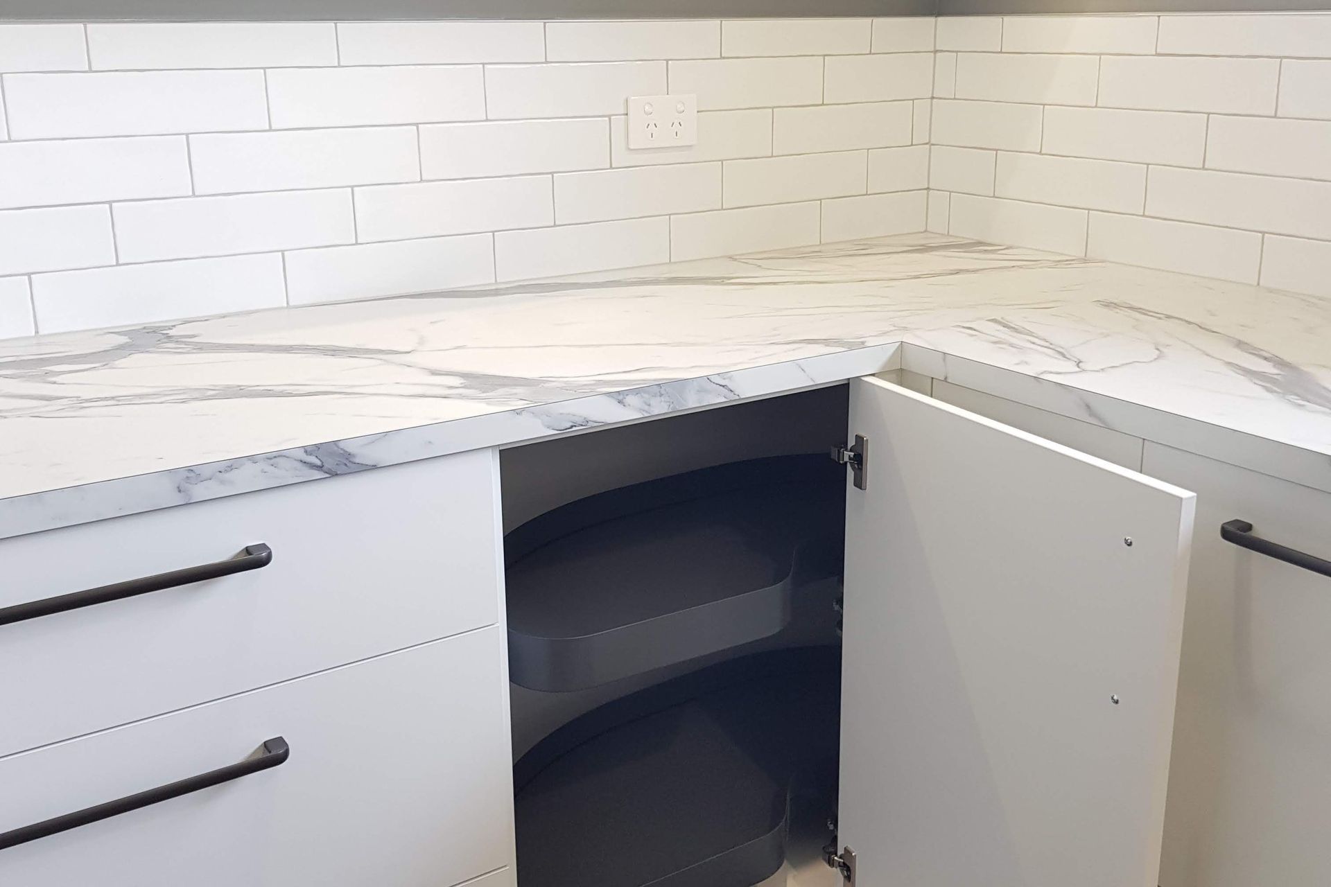 Vauth Sagel Cornerstone MAXX Blind Corner Unit - Watch the Opening Movement Over Subsequent Photos - 1 of 5