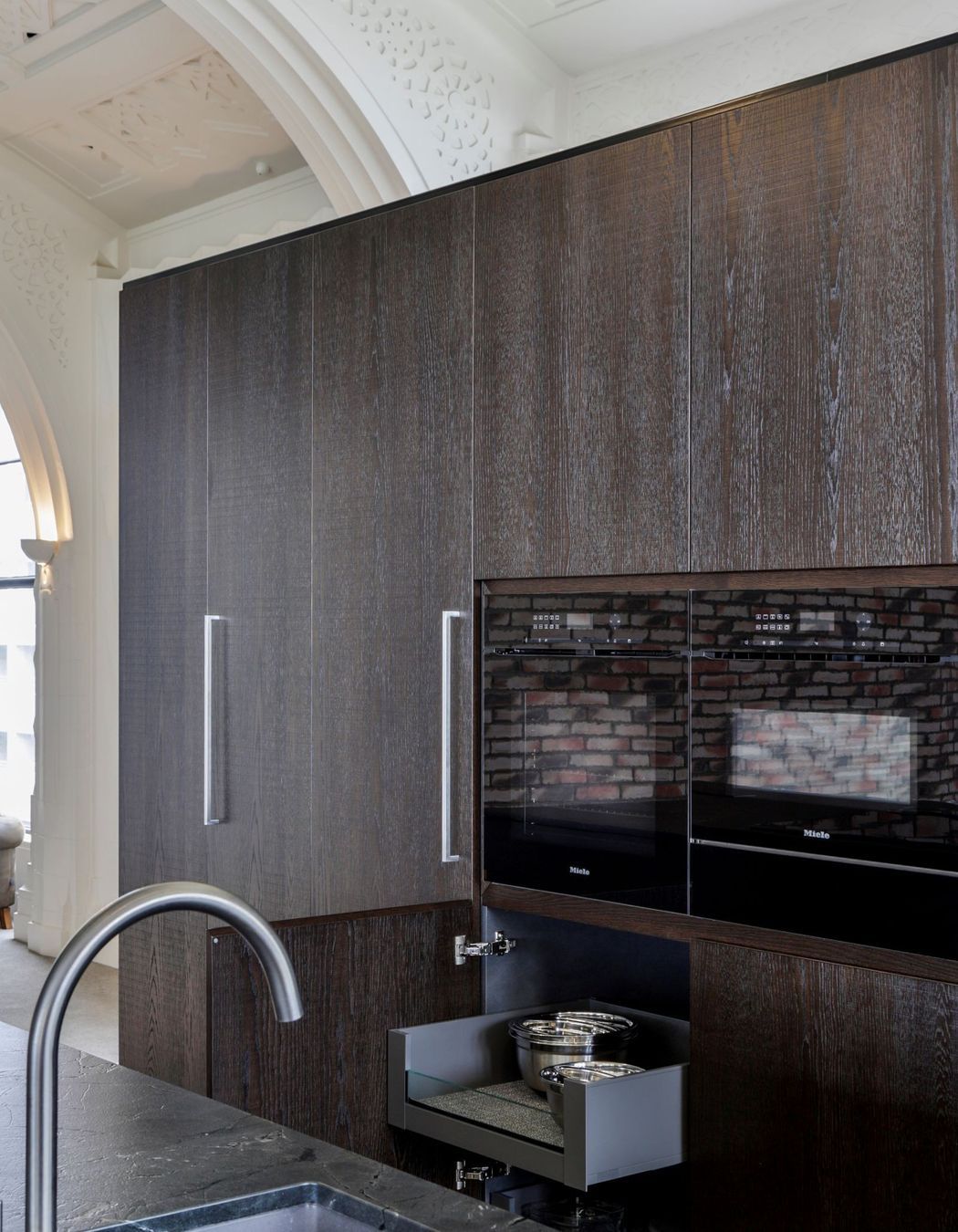 Art Veneer kitchen features on Grand Designs