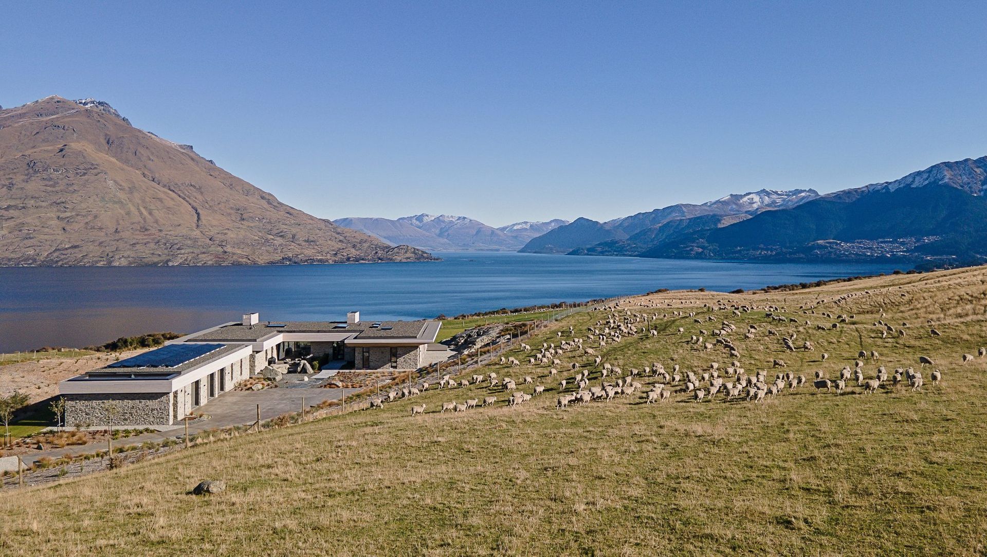 Te Toka (The Rock), Jacks Point banner