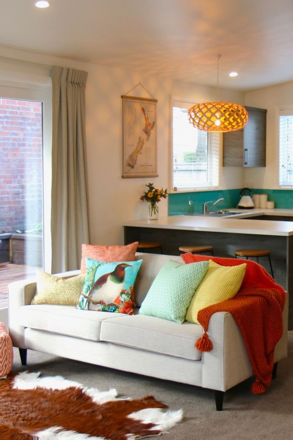 A sweet AirBNB makeover in central Christchurch.