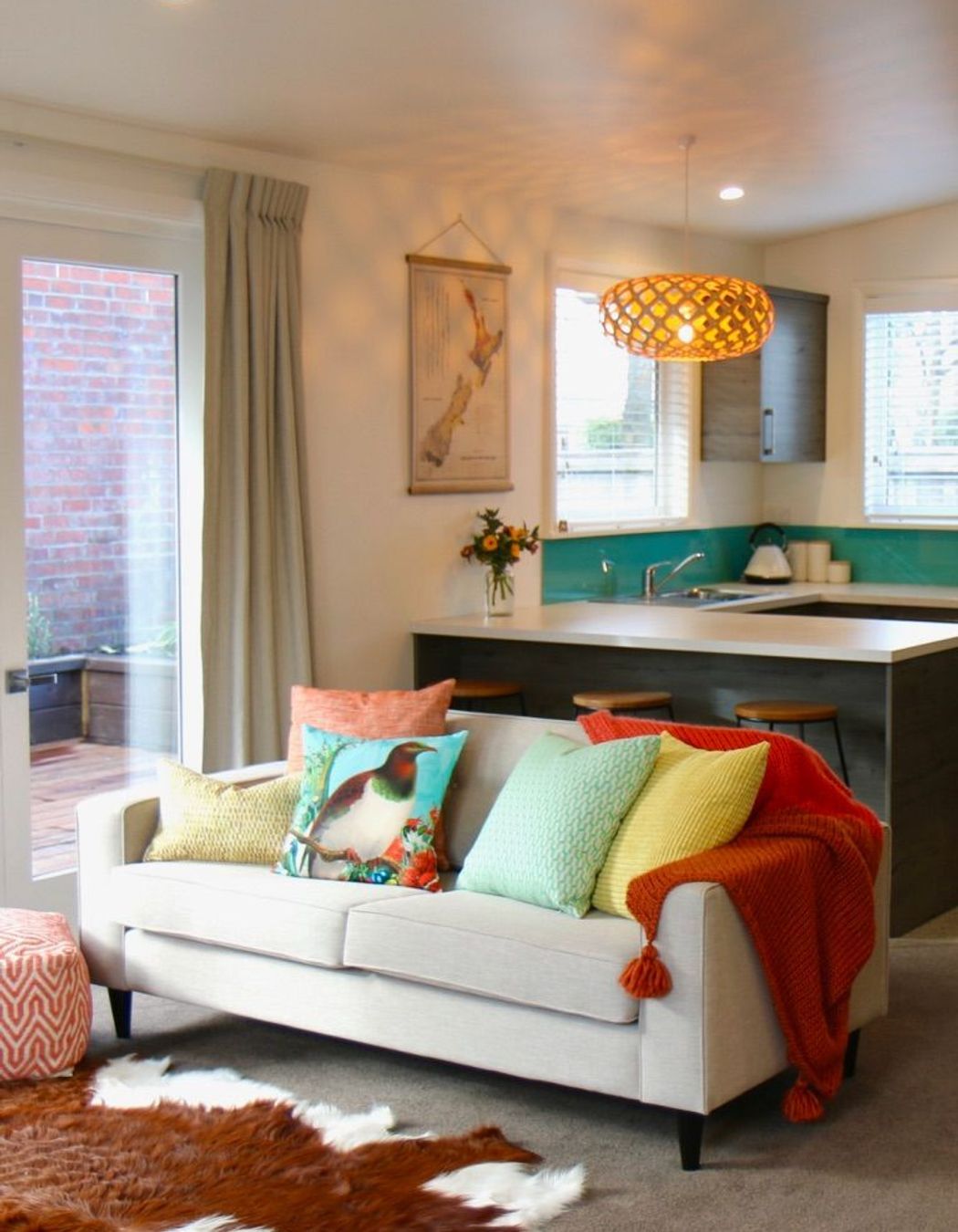 A sweet AirBNB makeover in central Christchurch.