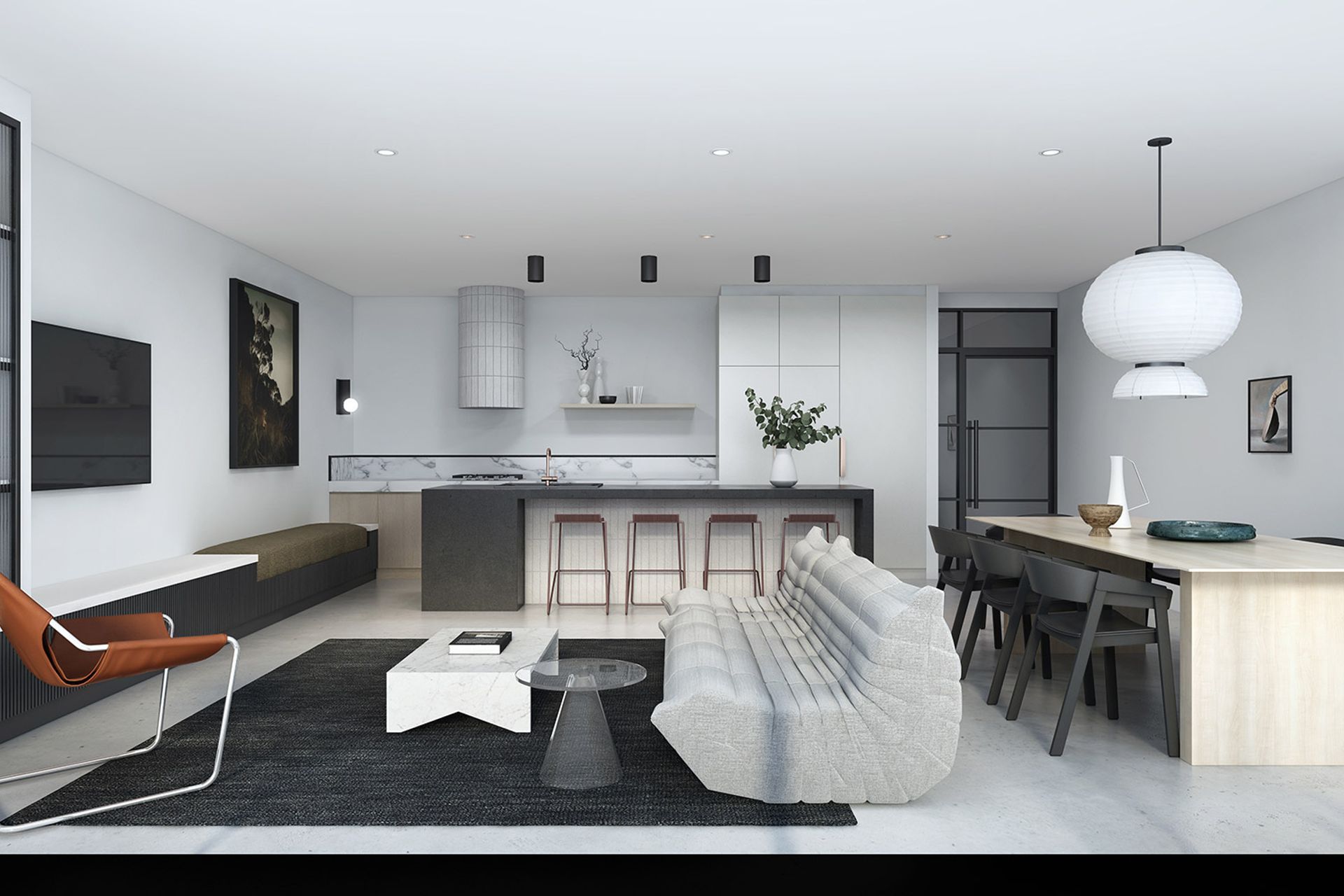 Kitchen/Living/Dining