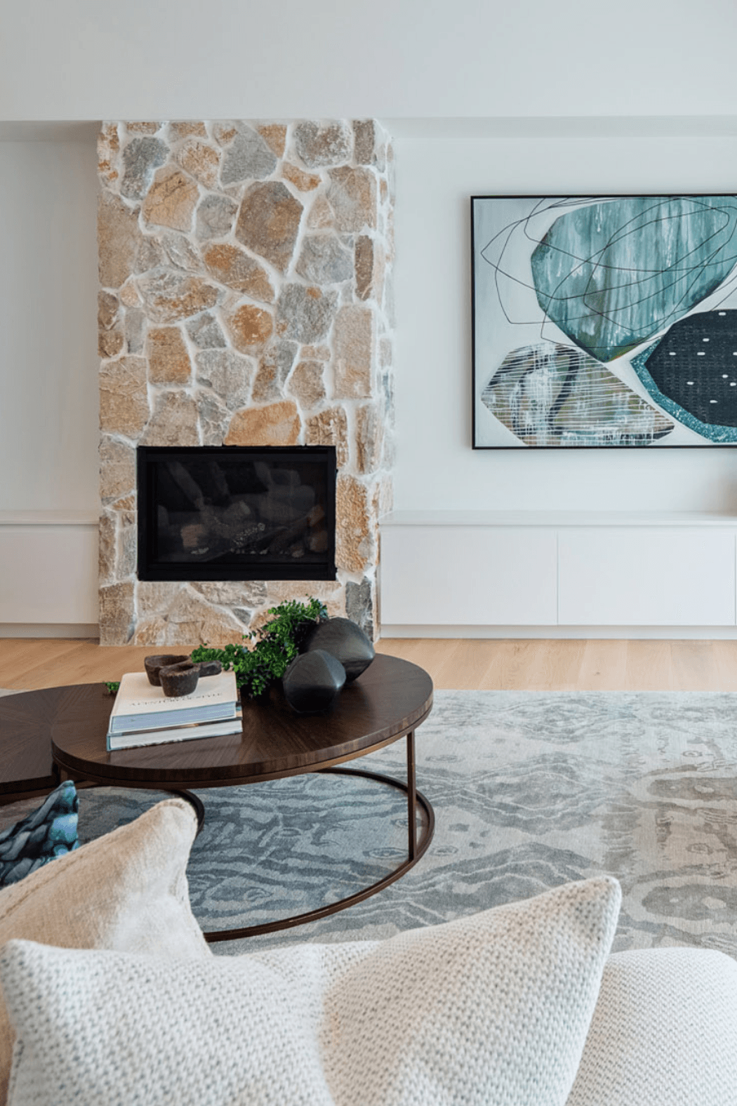 Summit Wall Cladding as a fireplace feature