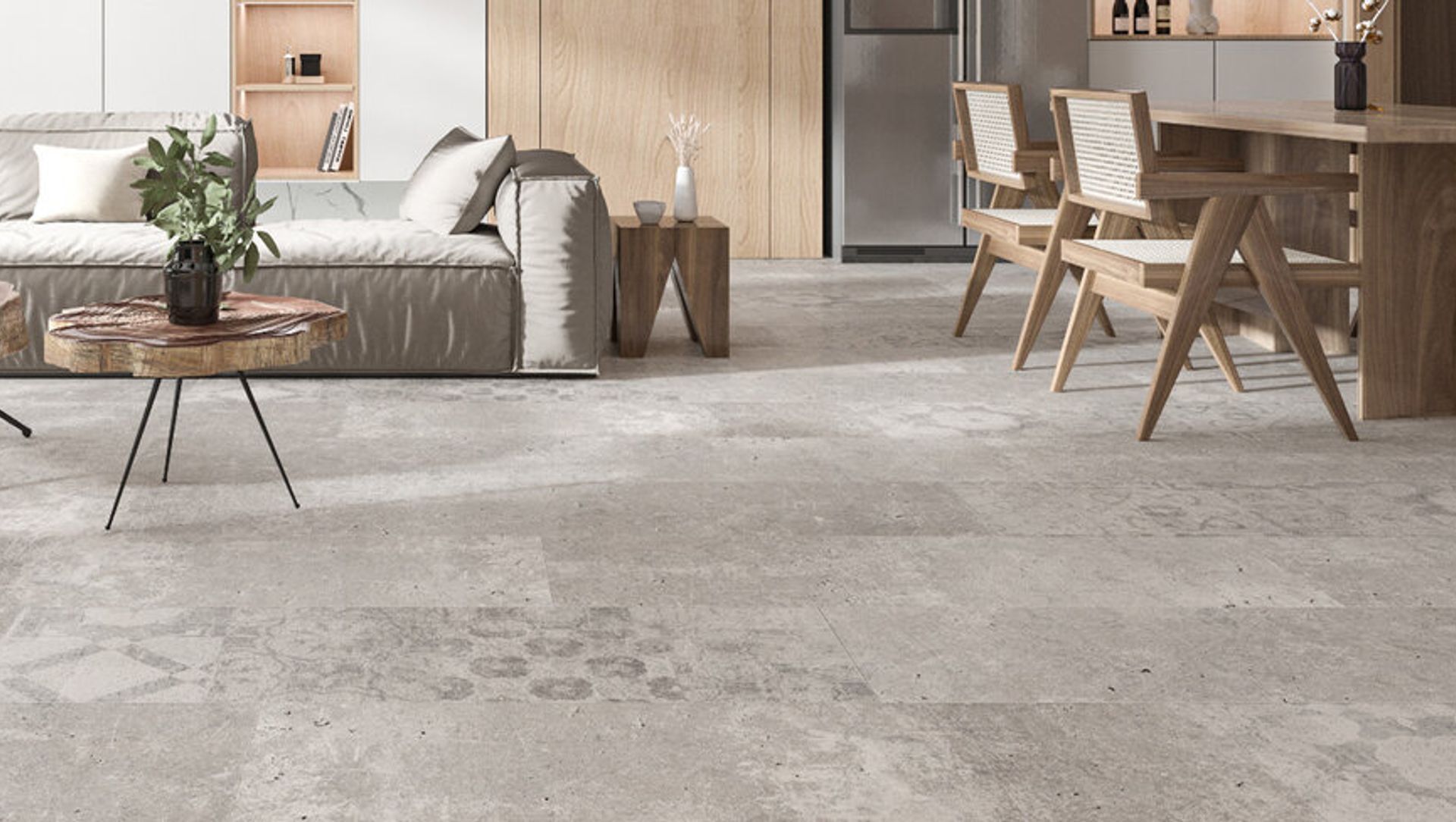 Beton and Mosaic Blend banner