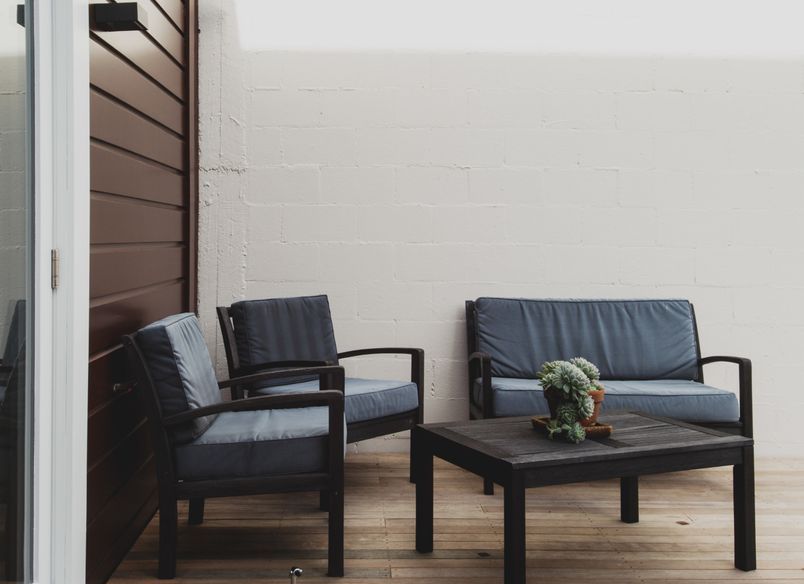 Brown House Features