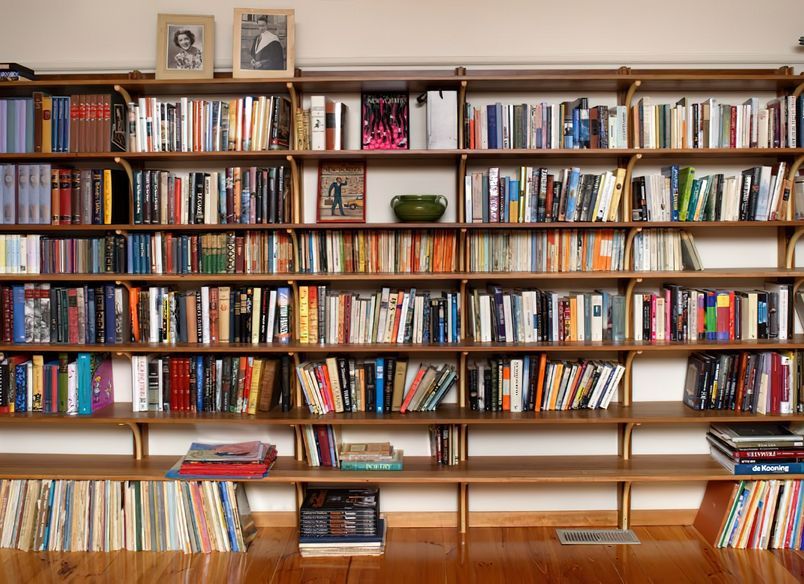 Recycled Timber Bookshelves