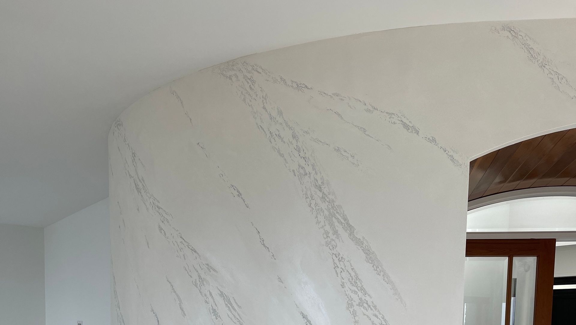 Curved Wall, Split Stone banner