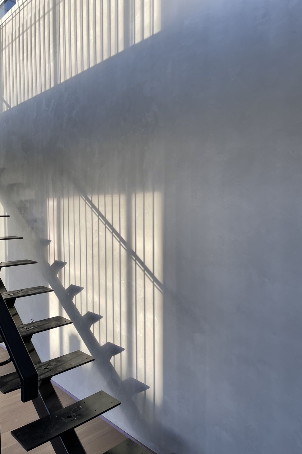 Resistone microcement stairway