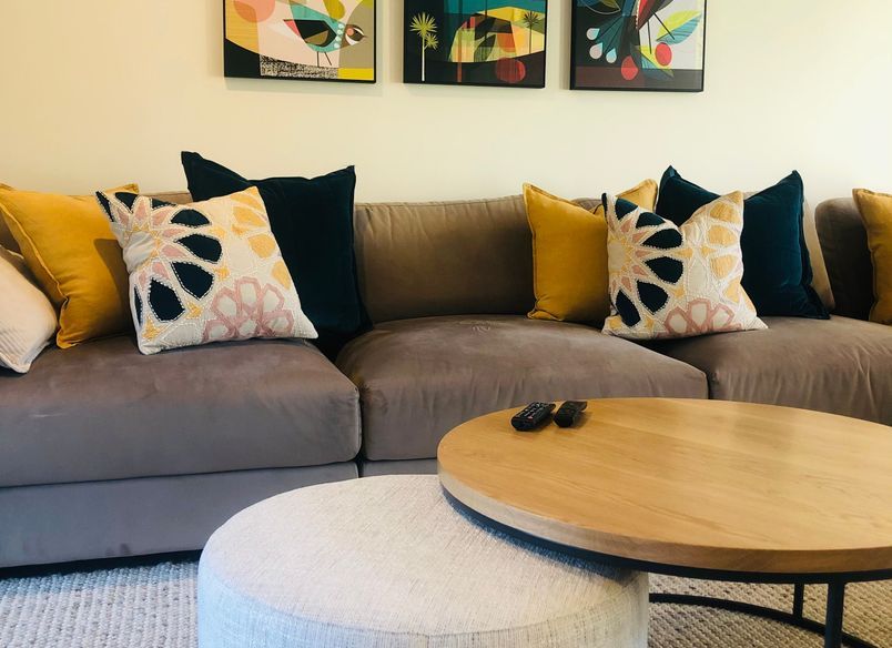 Contemporary Rural Living Room