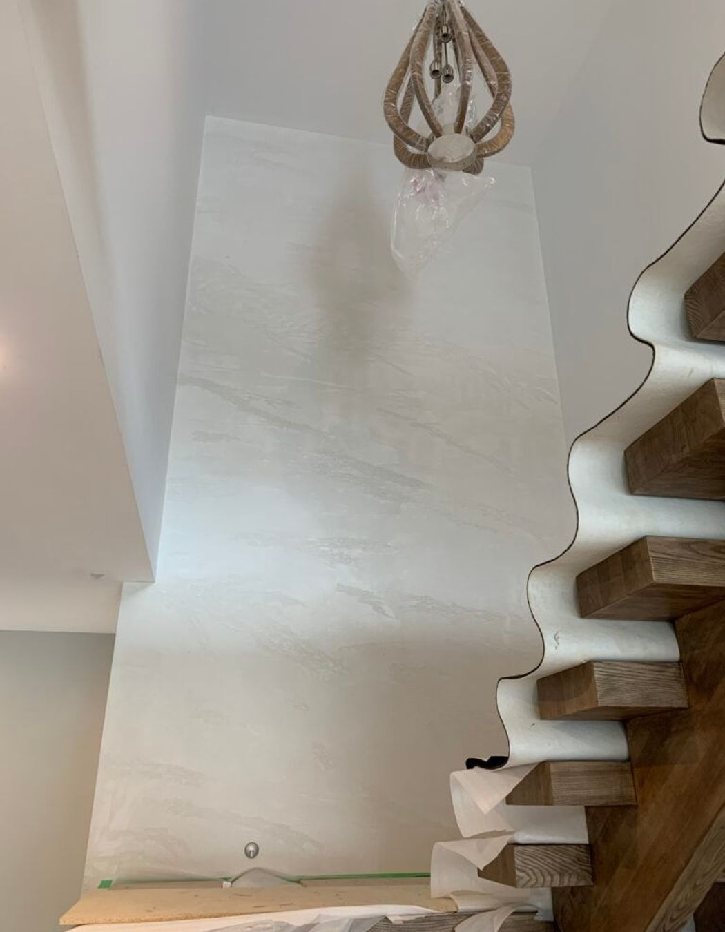 Stairway, Light Concrete Finish