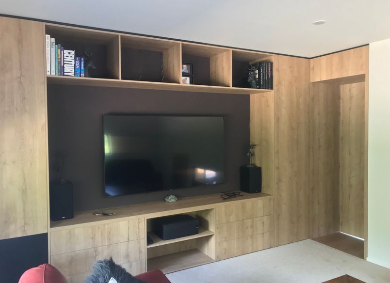 Television Wall Cabinet