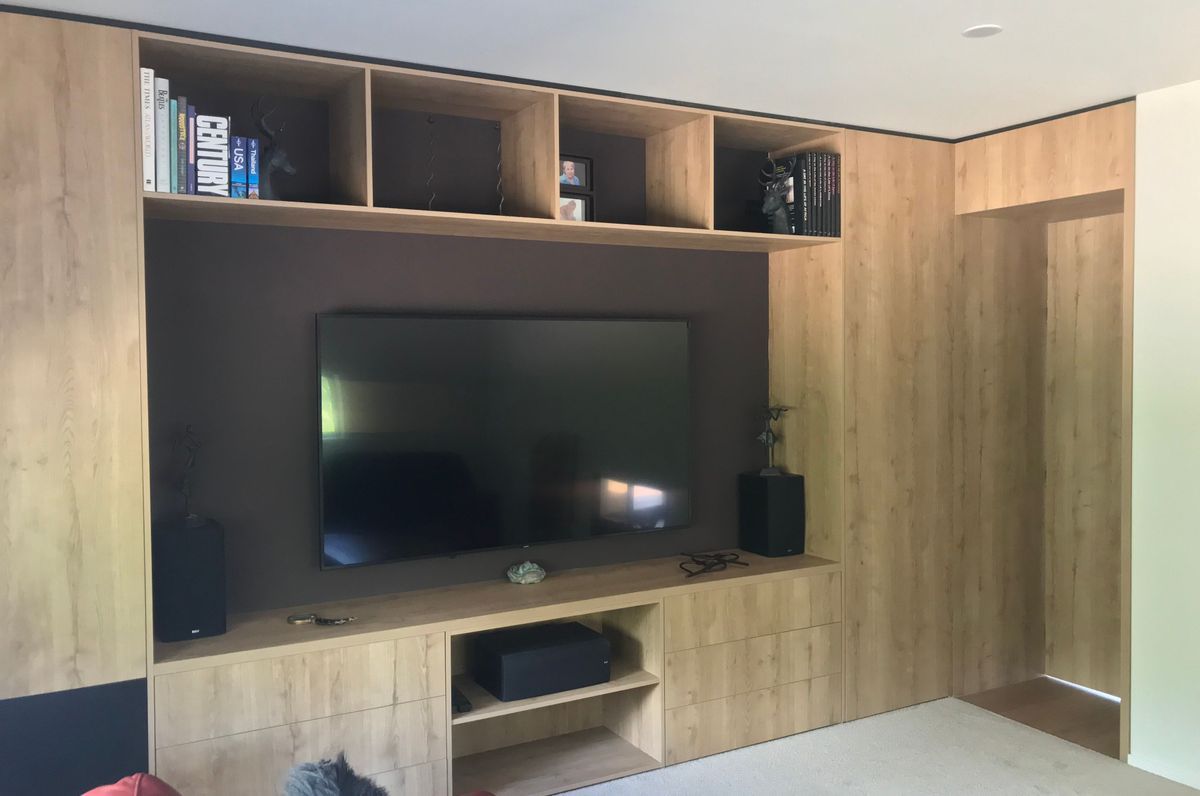 Television Wall Cabinet