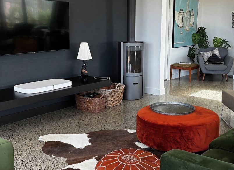 New Build with Wood Fireplace