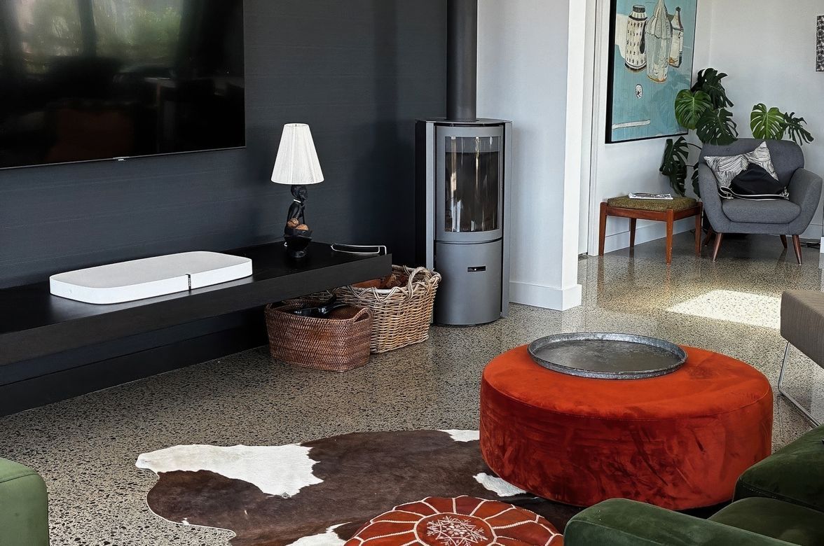 New Build with Wood Fireplace