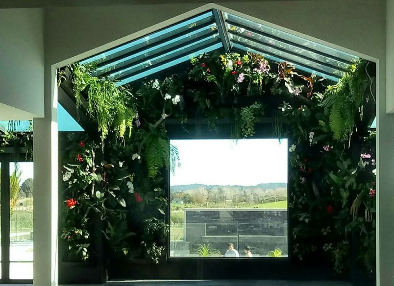 Private Home - Live Plant Wall Installation