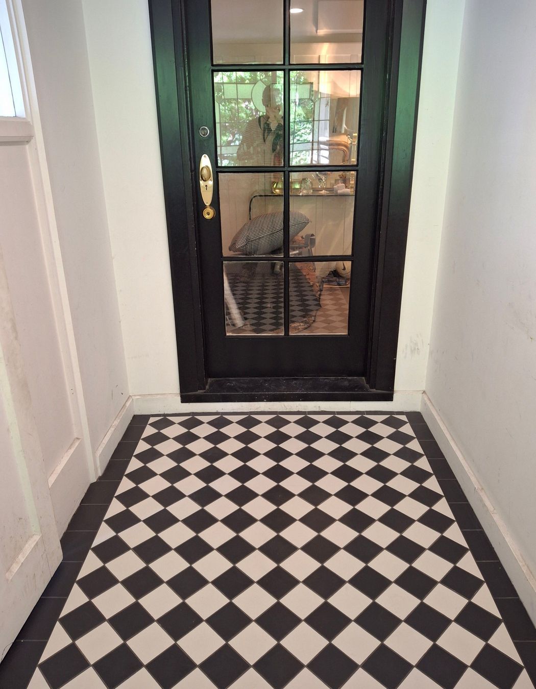 Tessellated floor of Winckelmans Tiles - 100 x 100mm