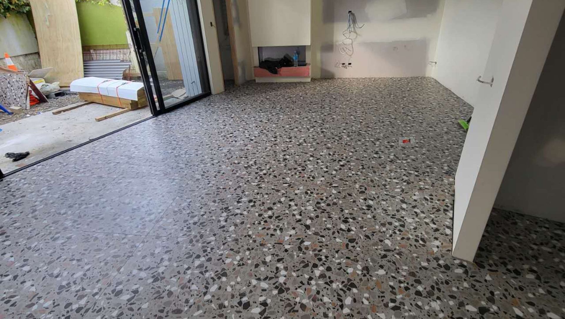 Damn Good Tiling - terrazzo floor tiling banner