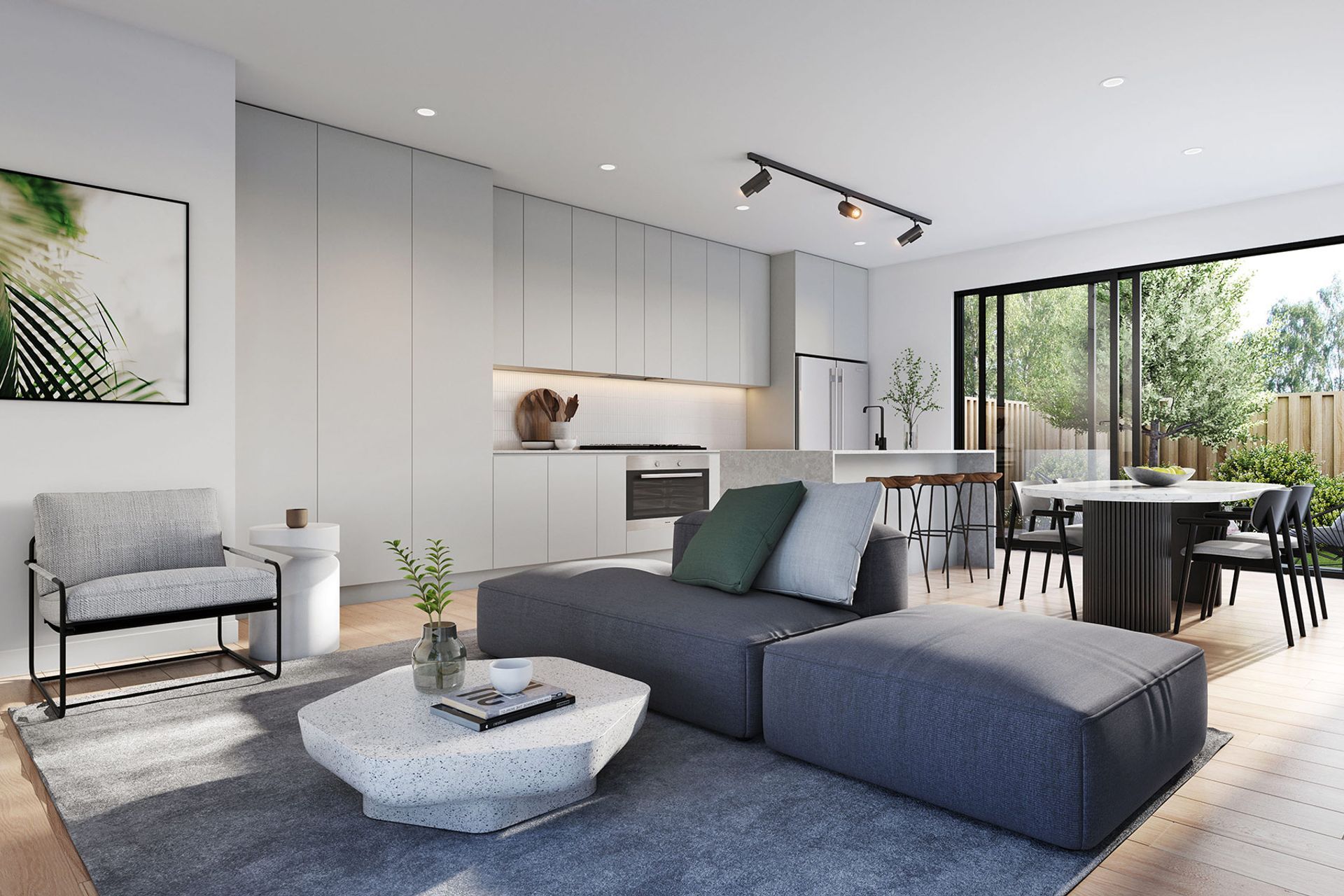 Kitchen/Living/Dining