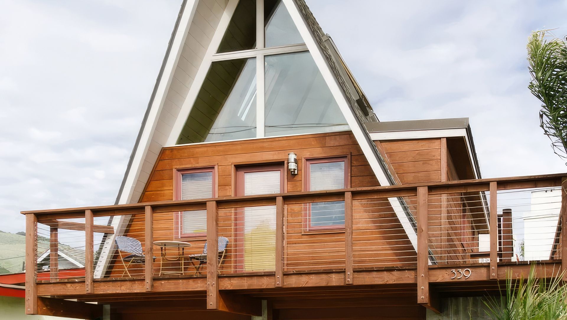A-Frame Contemporary banner