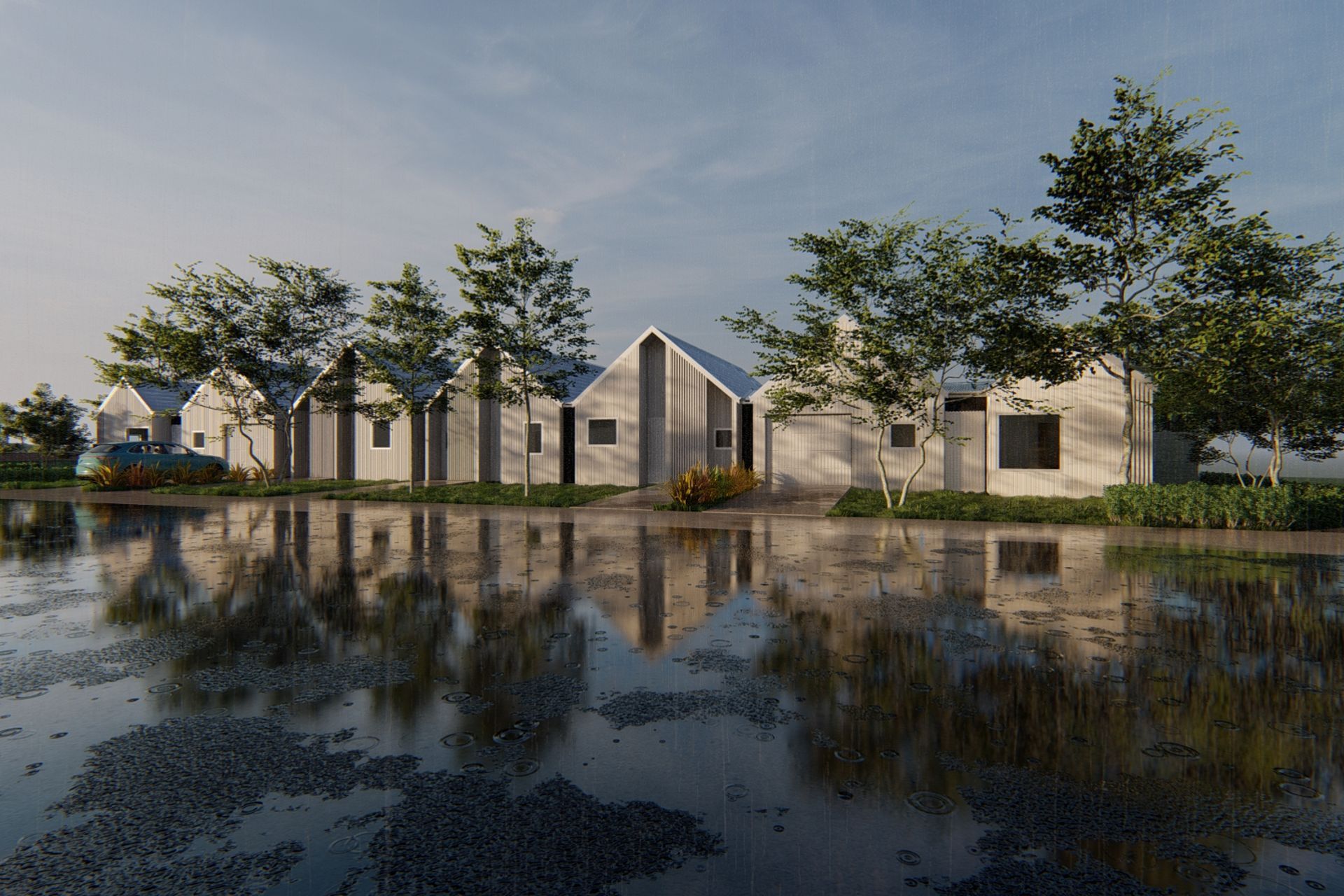 Red Beach Single Level Terraces