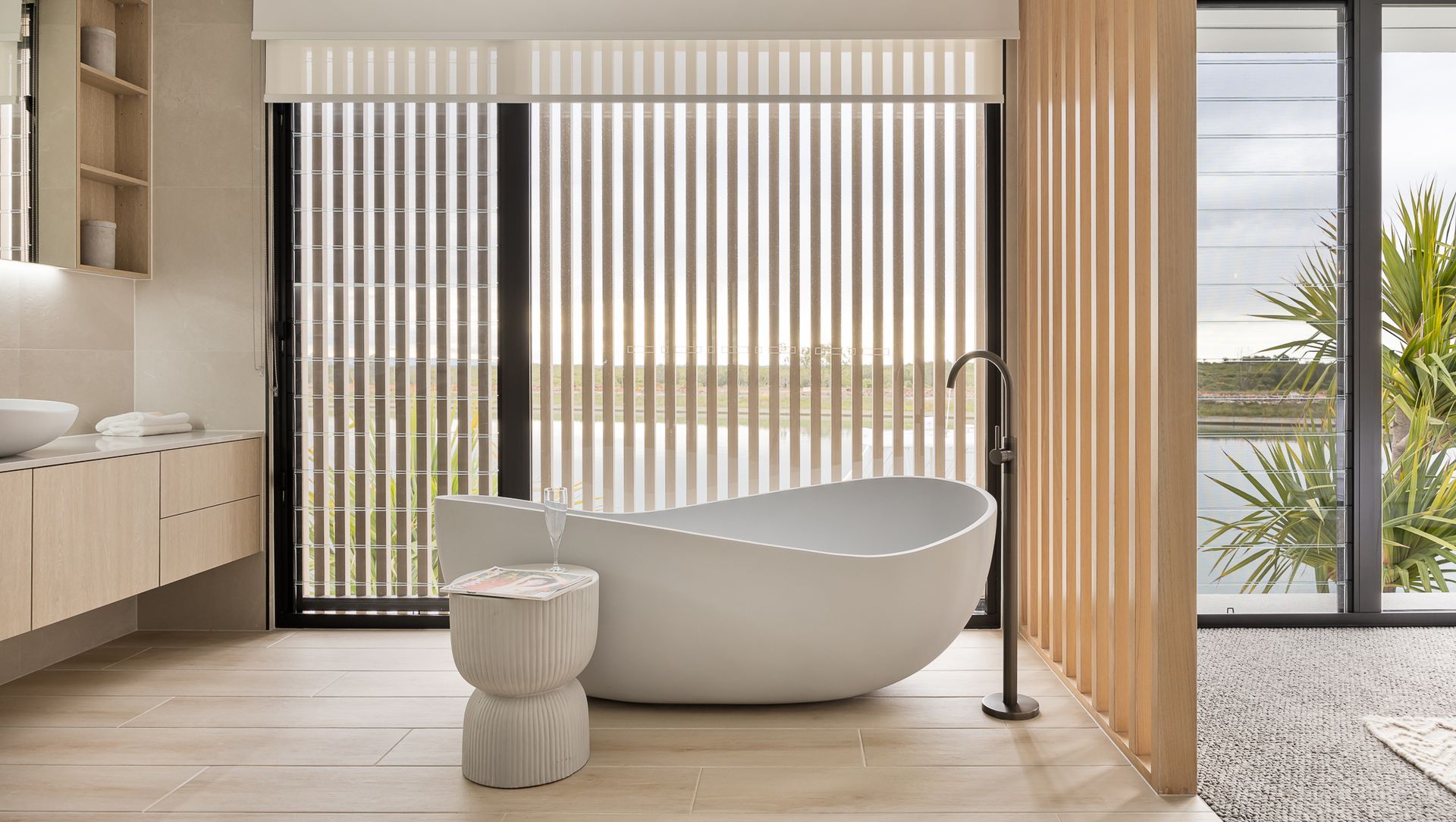 Modern coastal bathrooms banner