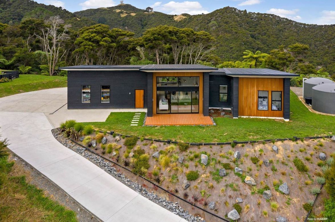 Industrial Black Barn Home