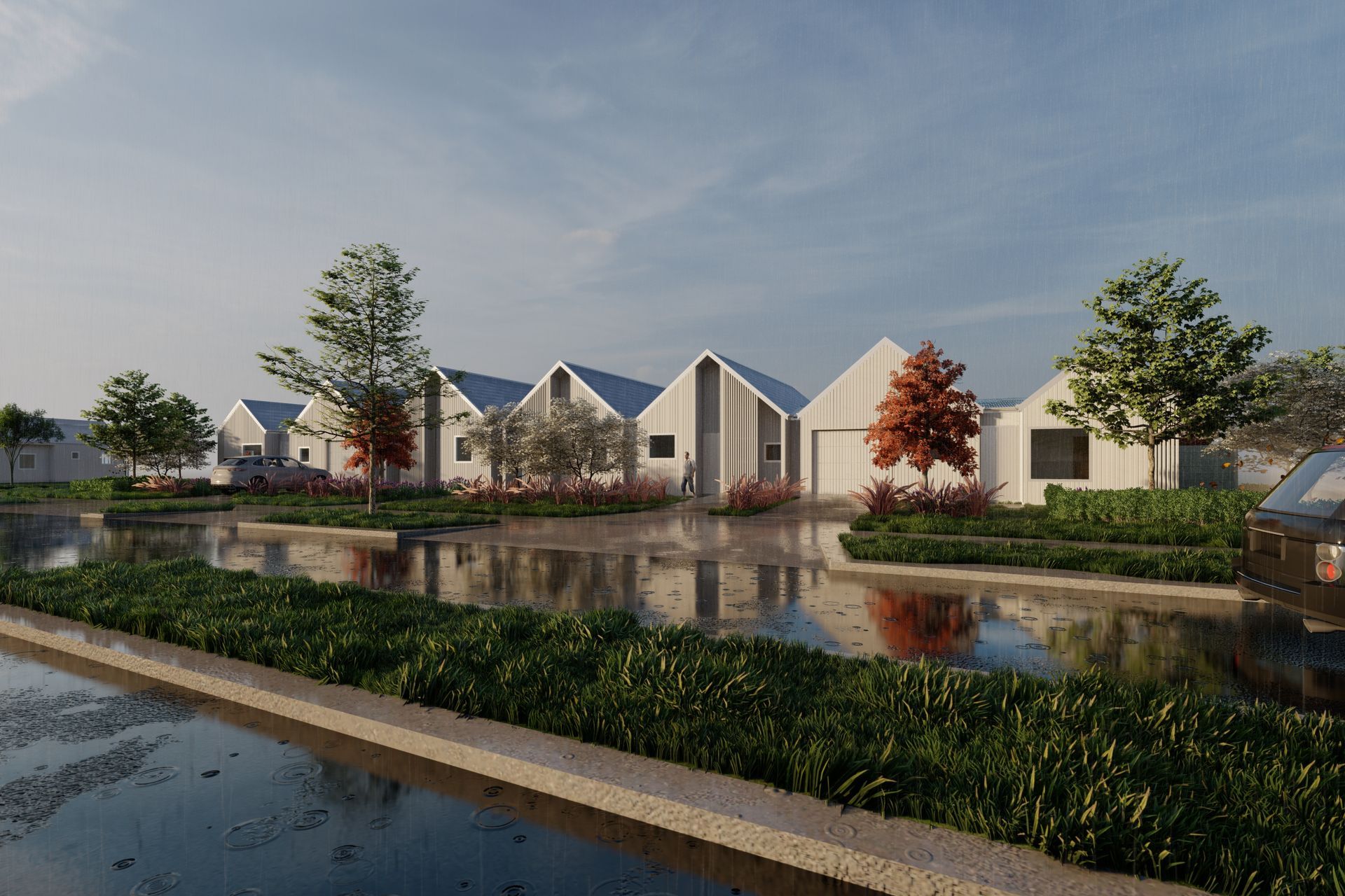 Red Beach Single Level Terraces