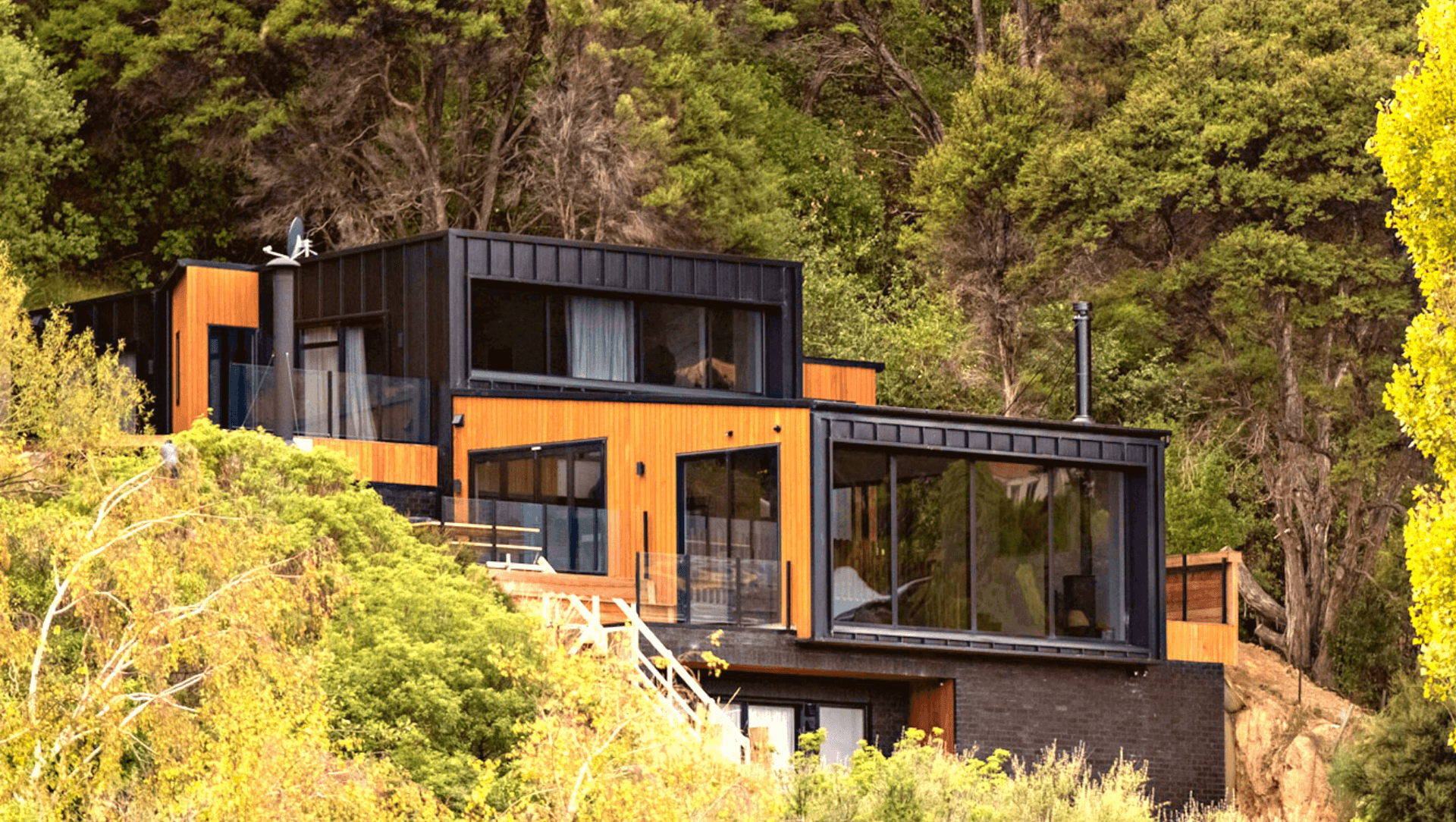 Woodhills Road, Akaroa banner