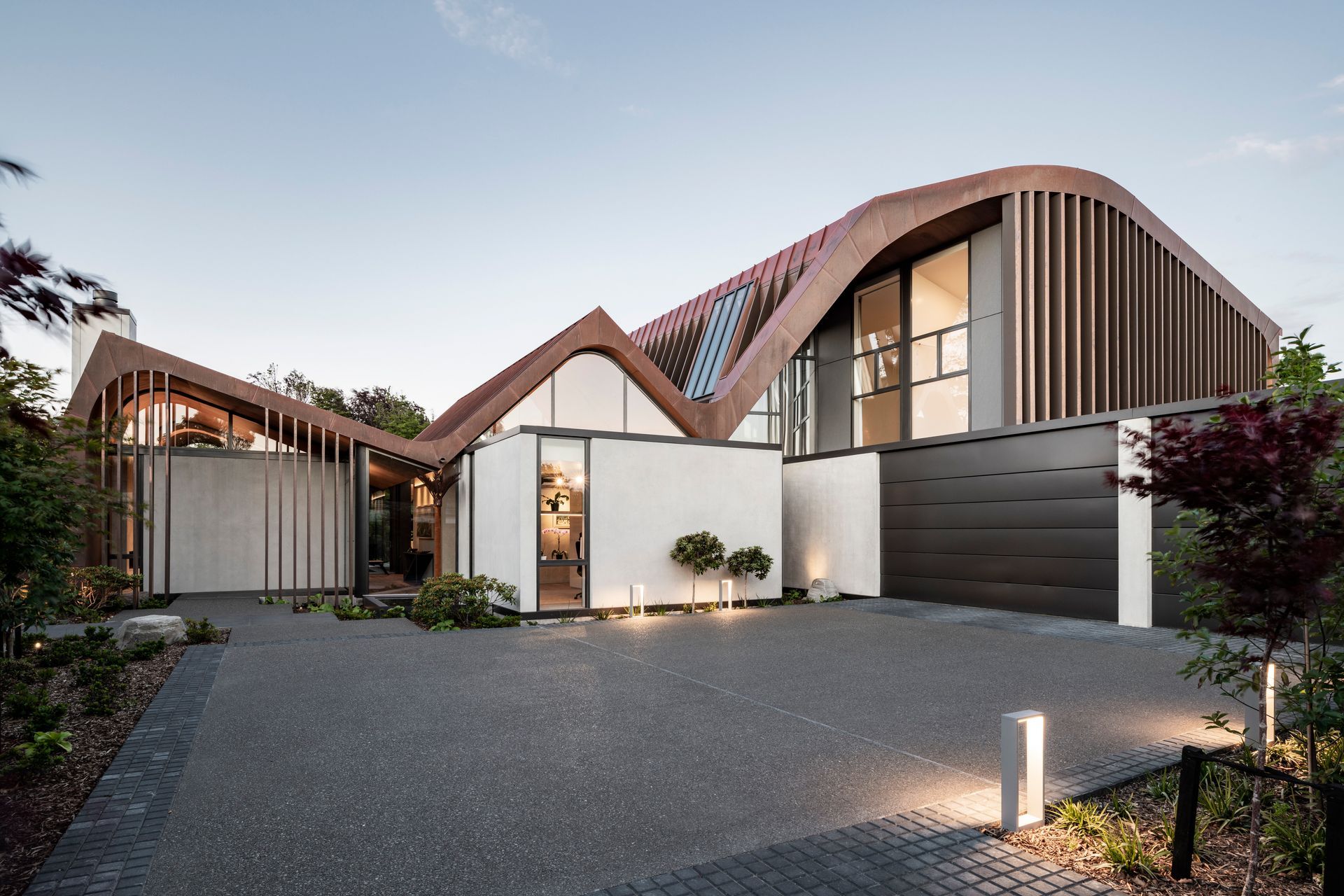 Concrete Copper Home