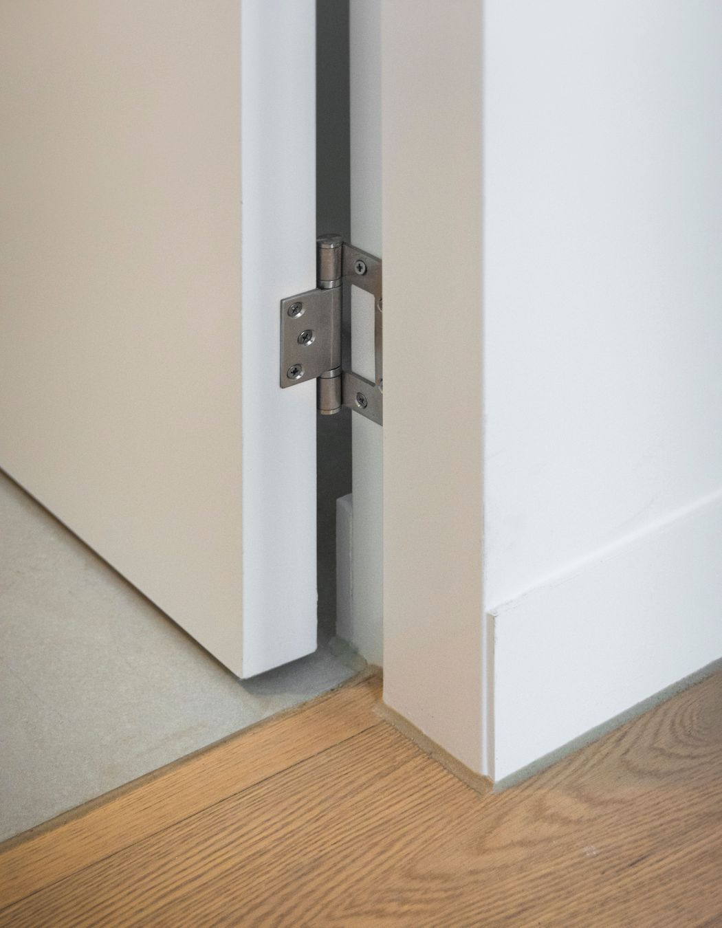 RocYork Herline Hinges used to complement EzyJamb door frames.