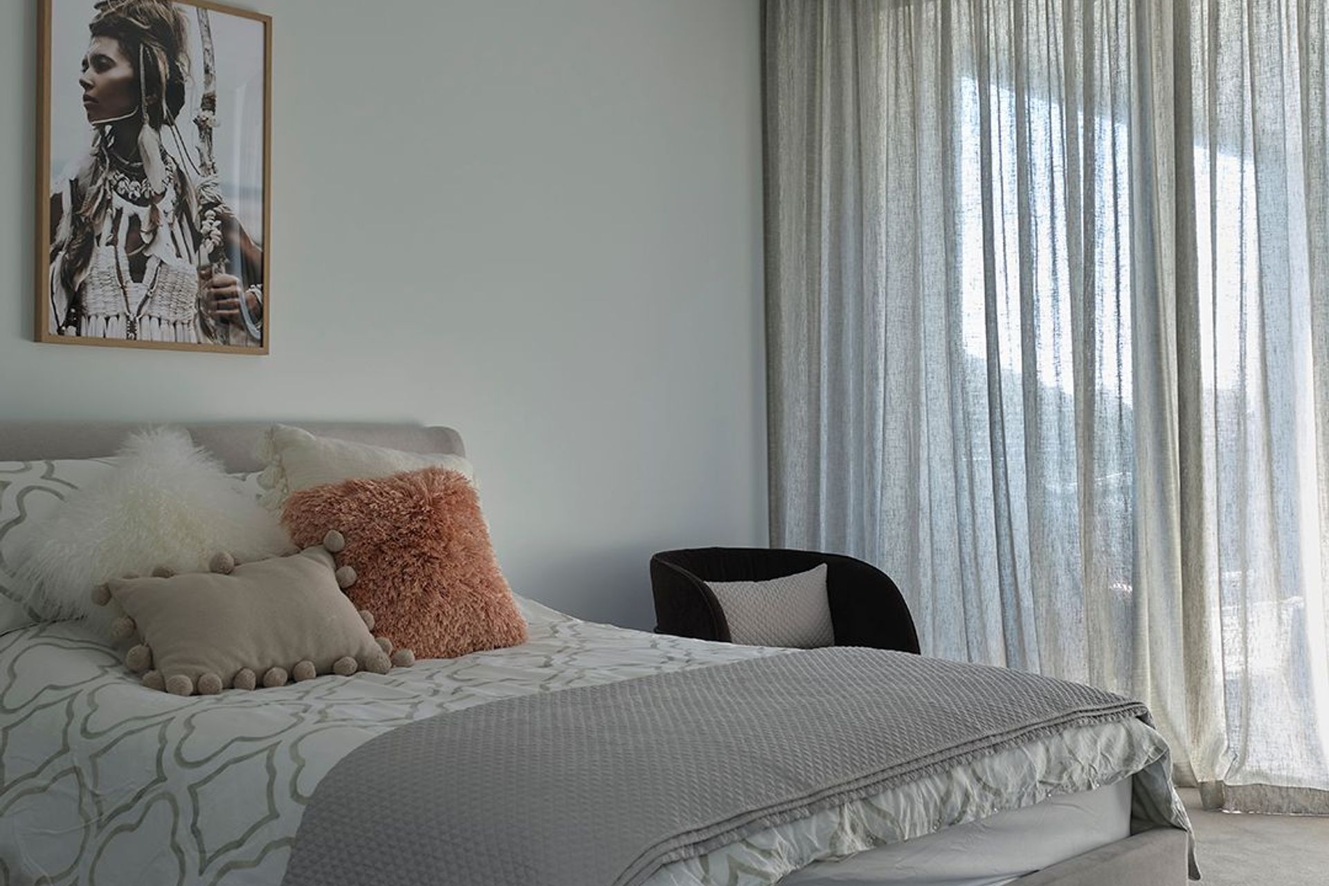 Parkhill House_Sheer Curtains &amp; Motorised Blinds