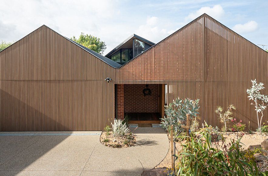 Striking Residential Facade at Camberwell House