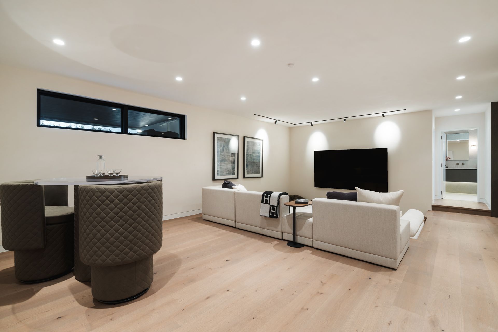 Sunken Lounge | Westmere House | Residential New-Build | Macfie Architecture